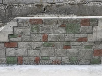 Декоративный (печатный) бетон